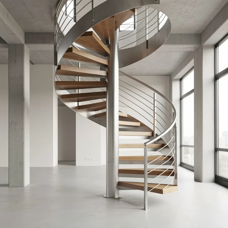 Escalier métallique design : tendances 2026 et pièges à éviter