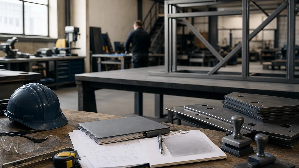 Devenir artisan métallier indépendant : le guide 2026